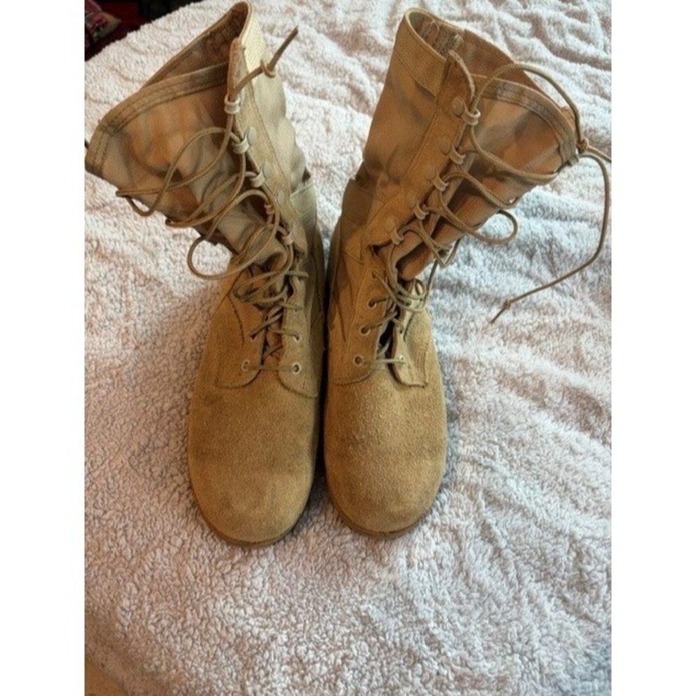 Altama Hot Weather Tan Suede Combat Boots Size 7-1/2AW